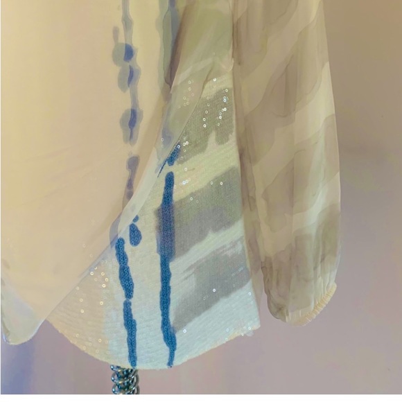 Italian-made, 🌱Brand New Silk Top - Picture 3 of 4